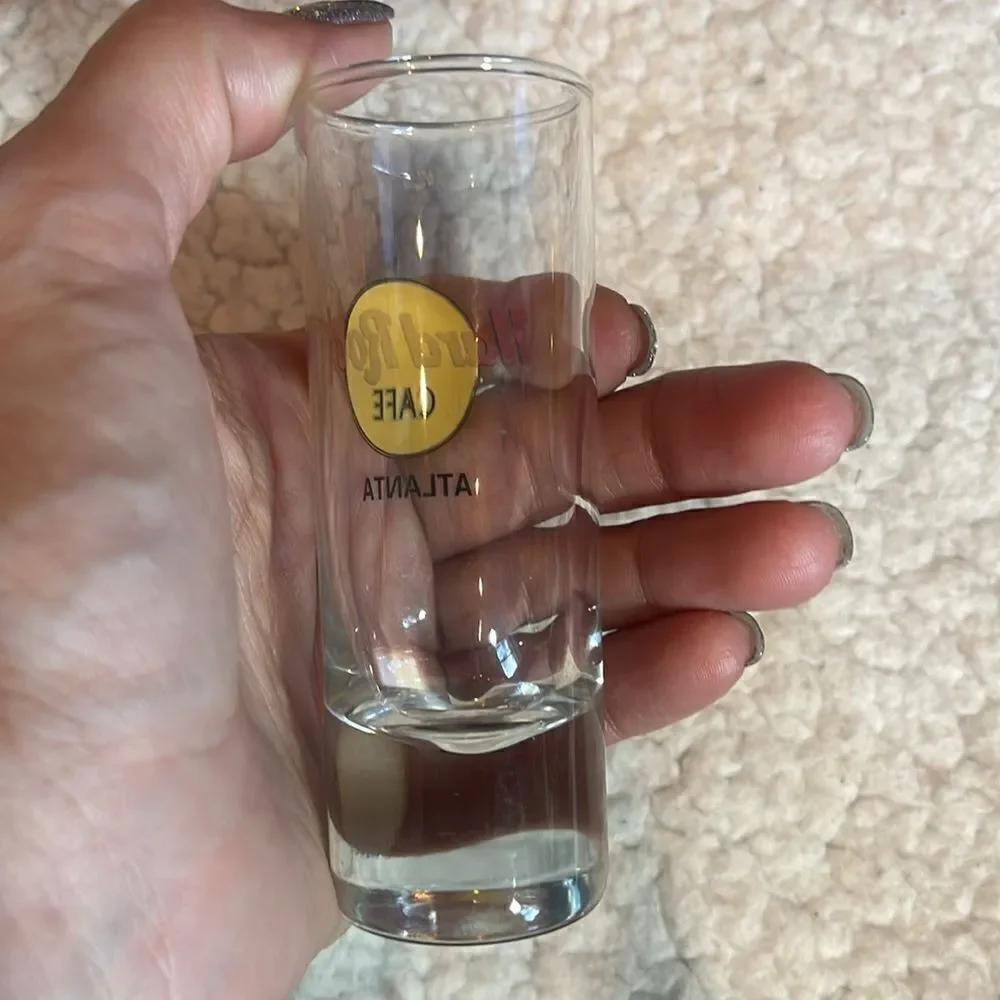 Hard rock Café Atlanta shot glass